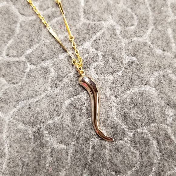Italian Horn Jewelry Gold Italian Horn Necklace 8 Chainitalian